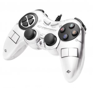 Gamepad PC USB Esperanza &quot;Fighter&quot; biały