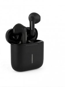 Słuchawki TWS z mikrofonem VAKOSS SK-810BK Bluetooth, ANC+ENC, douszne, ze stacją dokującą, czarne