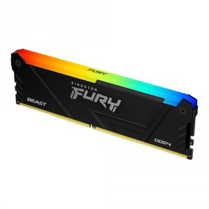 Pamięć DDR4 Kingston Fury Beast RGB 32GB (1x32GB) 3600MHz CL18 1,35V czarna
