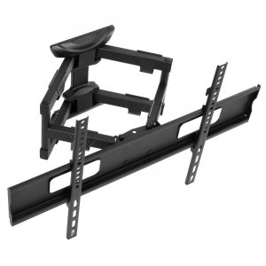 OUTLET: Uchwyt do telewizora lub monitora Maclean MC-832A, max VESA 600x400, płaski, odległość od ściany 41-475mm, 37-80&quot;, 50kg, czarny - OTW OPAK