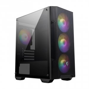 OUTLET: Obudowa MSI MAG FORGE M100A mATX Midi z oknem, bez zasilacza - USZ OPAK