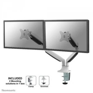 Uchwyt ścienny do ekranów Neomounts NM-D750DWHITE 10&quot;-32&quot; max 9 kg max VESA 100x100 Biały