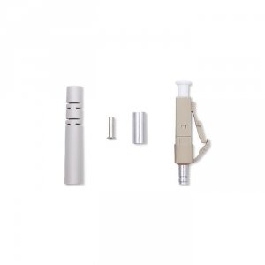 Złącza światłowodowe Qoltec LC | Multimode | 3.0mm | Zestaw montażowy | 200szt.