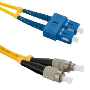 Patchcord Światłowodowy Qoltec SC/UPC-FC/UPC SM 9/125 G652D 5m