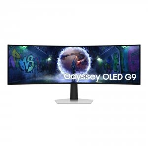 Monitor Samsung 49&quot; Odyssey G9 LS49DG934SUXEN OLED Dual QHD 240Hz 2xHDMI microHDMI HUB głośniki
