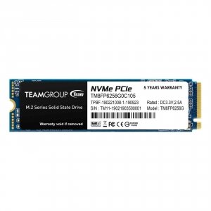 Dysk SSD Team Group MP33 256GB M.2 2280 PCIe NVMe (1600/1000 MB/s)