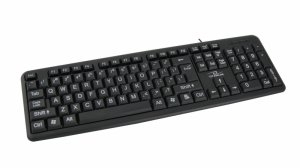 Klawiatura przewodowa Titanum TK102 PS/2 czarna