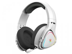 Słuchawki z mikrofonem A4Tech BLOODY MR710 szary