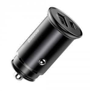Ładowarka samochodowa do telefonów z gniazdem USB QC4.0+ oraz USB-C PD 3.0 Baseus PPS BS-C16Q3 CCYS-C01 30W