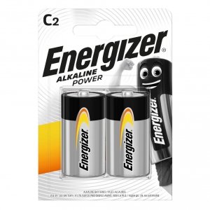 Bateria alkaliczna Energizer C / LR14 Alkaline Power - 2 sztuki (blister)