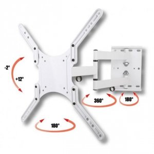Uchwyt ścienny Techly 23&quot;-55&quot;, 45kg obrotowy