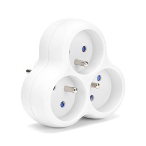 Rozgałęźnik sieciowy MONTIS MT151-WH potrójny biały