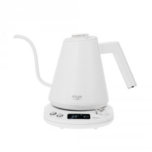 Czajnik elektryczny Adler AD 1349 biały z długą wylewką 1,0L