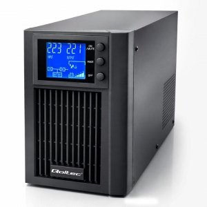 Zasilacz awaryjny UPS Qoltec Pure Sine Wave | 1kVA | 800W | AVR | LCD | Czysty Sinus