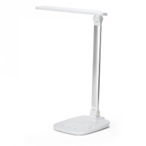 Lampka biurkowa LED Montis MT042-WH 230V USB biała