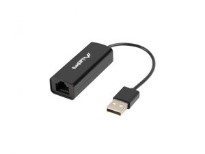 Karta sieciowa Lanberg USB 2.0 -&gt; RJ-45 100Mb na kablu