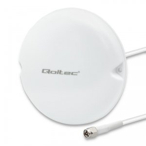 Antena 5G LTE Qoltec sufitowa | 5dBi | 50W | Wewnętrzna