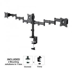 Uchwyt na telewizor 27&quot; NM-D135D3BLACK Neomounts 8 kg czarny max VESA 100x100