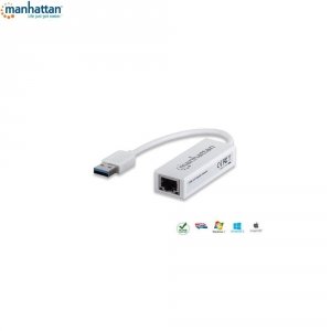 Karta sieciowa Manhattan USB 3.0 na RJ45 10/100/1000 Gigabit