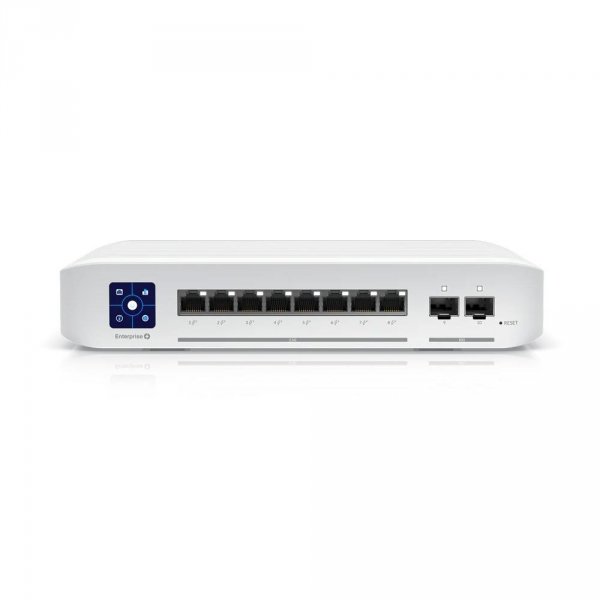 Switch zarządzalny UBIQUITI USW-Enterprise-8-PoE 8x 2,5 GbE PoE+, 2x SFP+