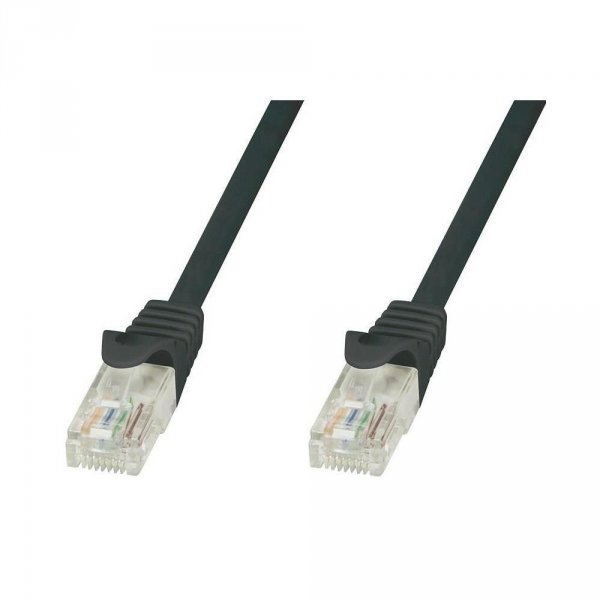 PatchCord Techly Cat.5e UTP CCA 3m czarny