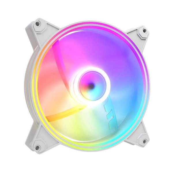 Wentylator Modecom Volcano APEX 140 ARGB REVERSE FAN biały