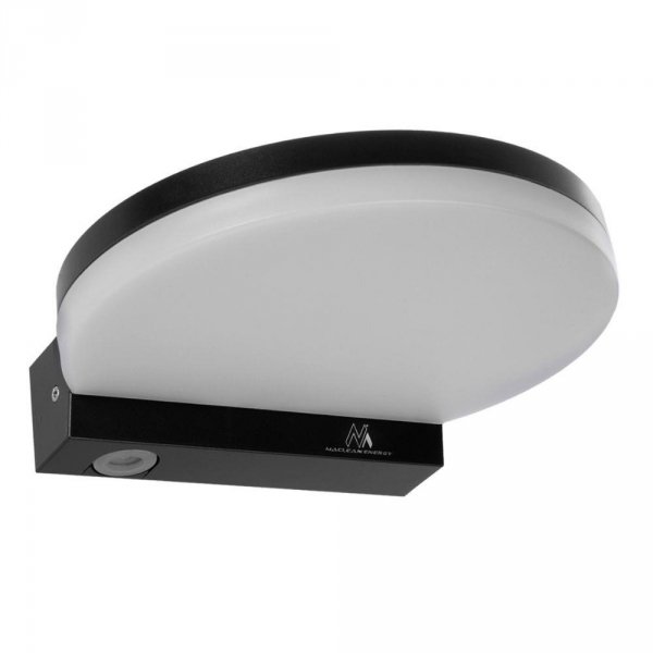 Lampa LED Maclean MCE346 B, kolor czarny, 15W, IP65, 1300lm, barwa neutralna biała (4000K)