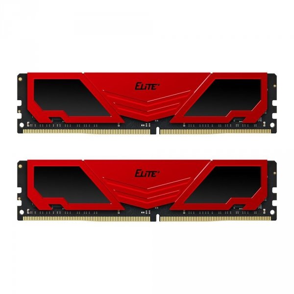 Pamięć DDR4 Team Group Elite Plus 64GB (2x32GB) 3200MHz CL22 1,2V RED AMD