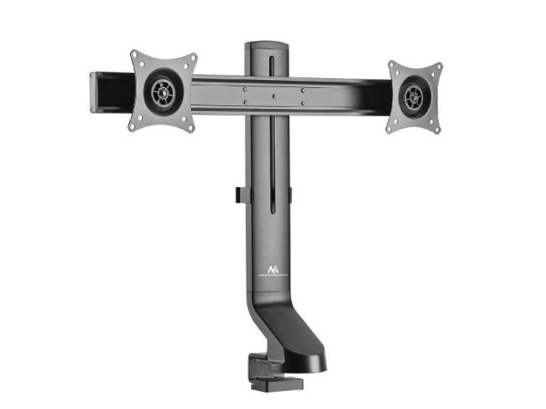 OUTLET: Uchwyt na dwa monitory Maclean MC-854 17&amp;quot;-27&amp;quot; 14kg VESA 75x75 100x100 - USZ OPAK