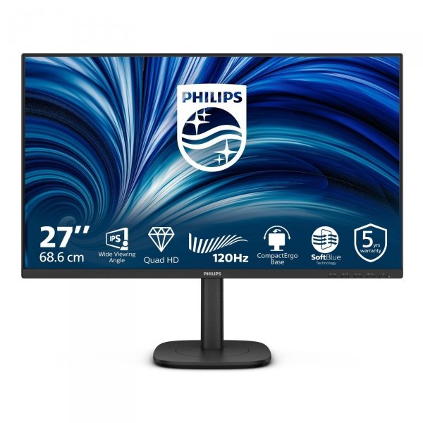 Monitor Philips 27&amp;quot; 27B2N3500J/00 IPS QHD 120Hz 2xHDMI DP HUB USB głośniki