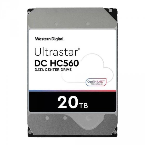 Dysk Western Digital Ultrastar DC HC560 He20 20TB 3,5&amp;quot; 7200 512MB SAS SED 512e P3 DC WUH722020BL5201