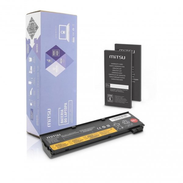 Bateria Mitsu do notebooka Lenovo T440, X240 (10.8V-11.1V) (4400 mAh)