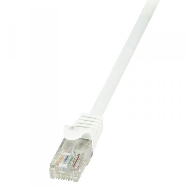 Patchcord LogiLink CP2101U CAT.6 U/UTP 15m, biały