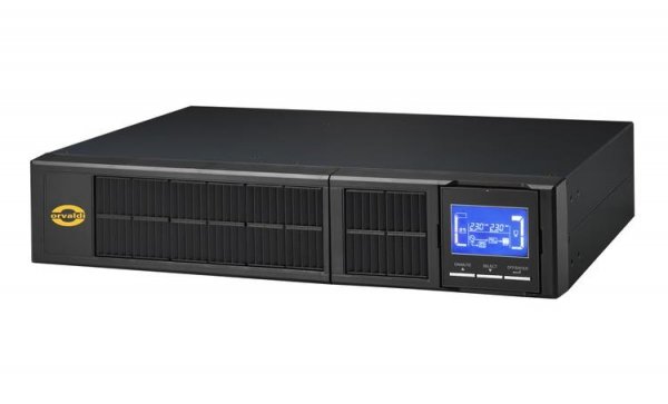 Zasilacz awaryjny UPS ORVALDI V3000+ on-line 2U LCD rack/tower