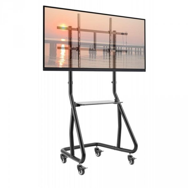 Stojak mobilny Techly 60&amp;quot;-105&amp;quot;, 100kg Z półką