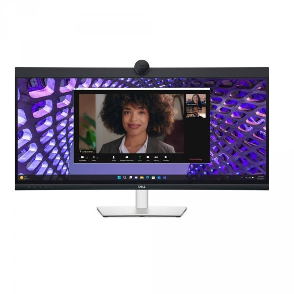 Monitor Dell 34,14&amp;quot; P3424WEB (210-BFOB) IPS WQHD 60Hz HDMI DP 6xUSB RJ45 KVM kamerka głośniki