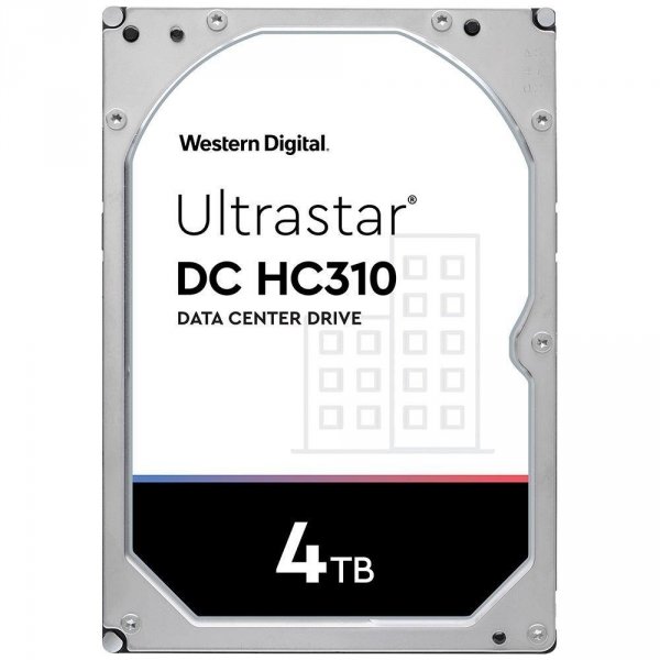 Dysk Western Digital Ultrastar DC HC310 7K6 4TB 3,5&amp;quot; 7200 256MB SATA III 512n SE HUS726T4TALA6L4