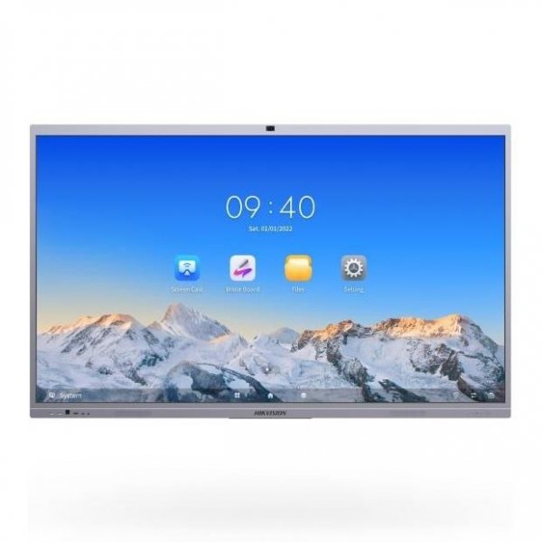 Monitor interaktywny HIKVISION DS-D5C75RB/B 75&amp;quot; 4K z kamerą (Android 13.0;EDLA)