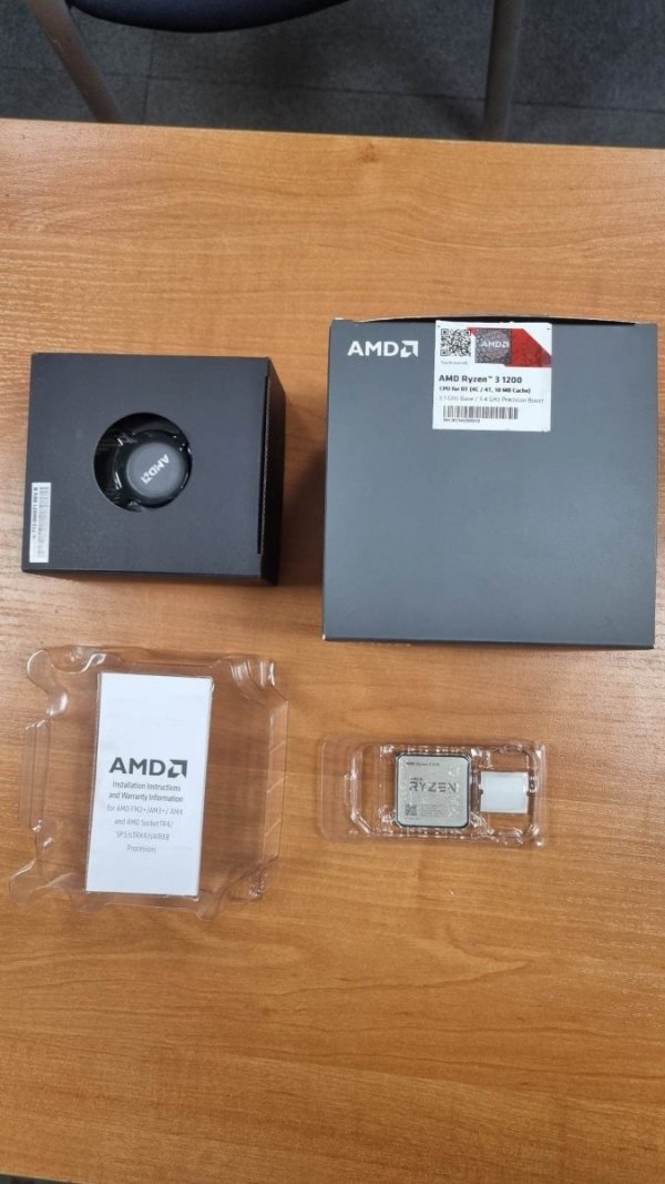 OUTLET: Procesor AMD Ryzen 3 1200 4 x 3,1 GHz