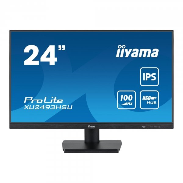 Monitor iiyama 23,8&amp;quot; ProLite XU2493HSU-B7 IPS FHD 100Hz HDMI DP HUB głośniki