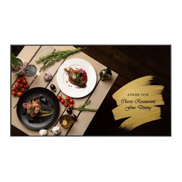 Monitor LG 86&amp;quot; 86UH5Q-E Digital Signage 4K UHD (24/7)