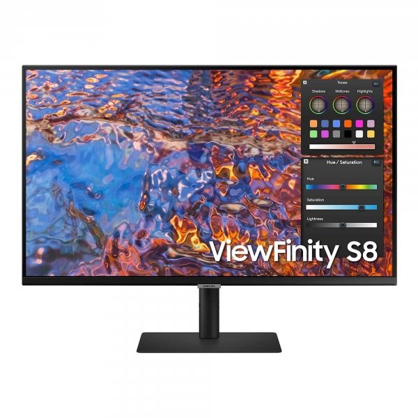 Monitor Samsung 32&amp;quot; Viewfinity S8 LS32B800PXUXEN IPS 4K UHD 60Hz HDMI DP HUB RJ45