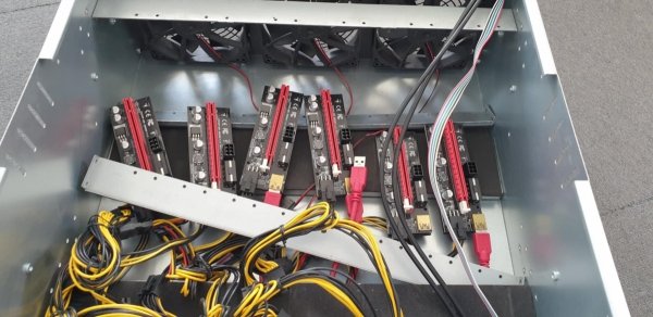 Inter-tech 4W2 Mining Rack - Obudowa Serwerowa | Koparka Kryptowalut