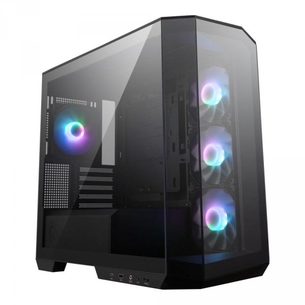 OUTLET: Obudowa MSI MAG PANO M100R PZ M-ATX Micro Tower z oknem, bez zasilacza - USZ OPAK