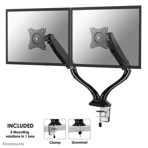 Uchwyt ścienny do ekranów Neomounts NM-D500DBLACK 10&amp;quot;-27&amp;quot; max 6 kg max VESA 100x100 Czarny
