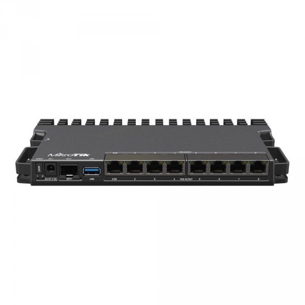 Router MikroTik RouterBord RTB-RB5009UPR+S+IN 7x1GbE 1x2,5GbE 1x10GbE SFP+ PoE