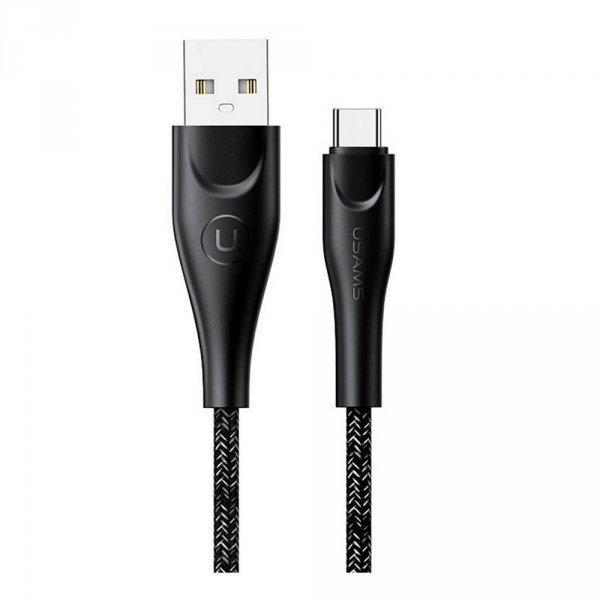Kabel USB Usams U41 USB-C 1m czarny