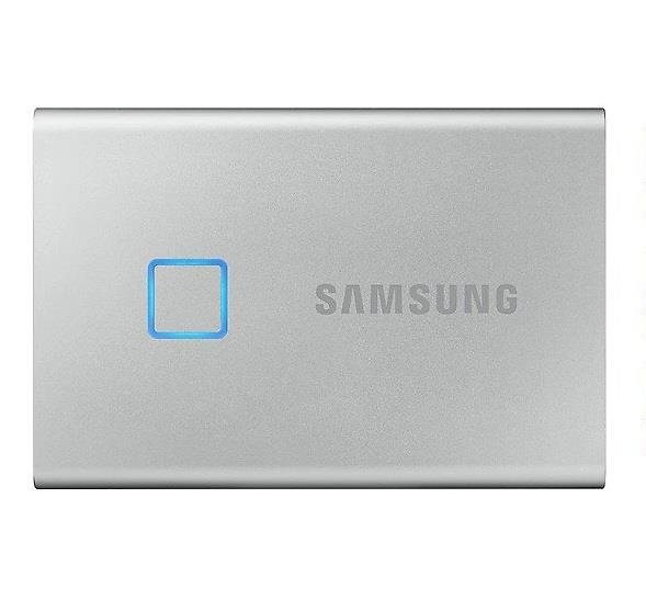 Dysk SSD zewnętrzny Samsung T7 Portable Touch 2TB (1050/1000 MB/s) USB 3.1 Silver