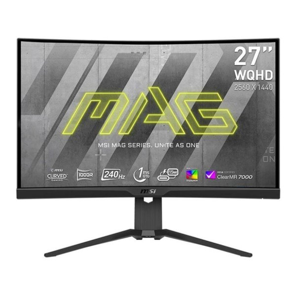 Monitor MSI 27&amp;quot; MAG 275CQRXF 2xHDMI DP USB-C