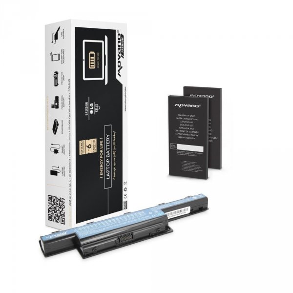 Bateria Movano premium do notebooka Acer Aspire 4551, 4741, 5741 (10.8V-11.1V) (5200 mAh)